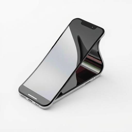 A flexible, rollable smartphone prototype.