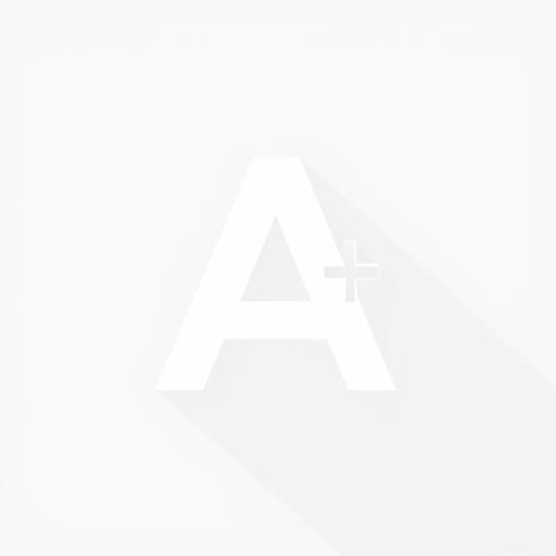 Adjustable text size icon