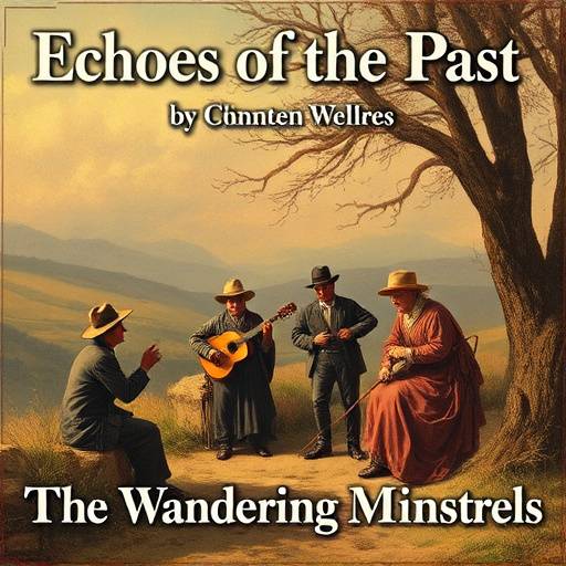 Album cover for 'Echoes of the Past' by The Wandering Minstrels