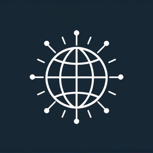 Icon representing global reach.