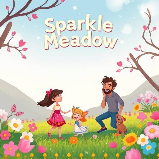 Poster for the animated family film 'Sparkle Meadow'