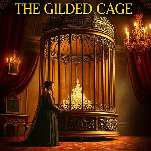 Poster for the historical drama 'The Gilded Cage'